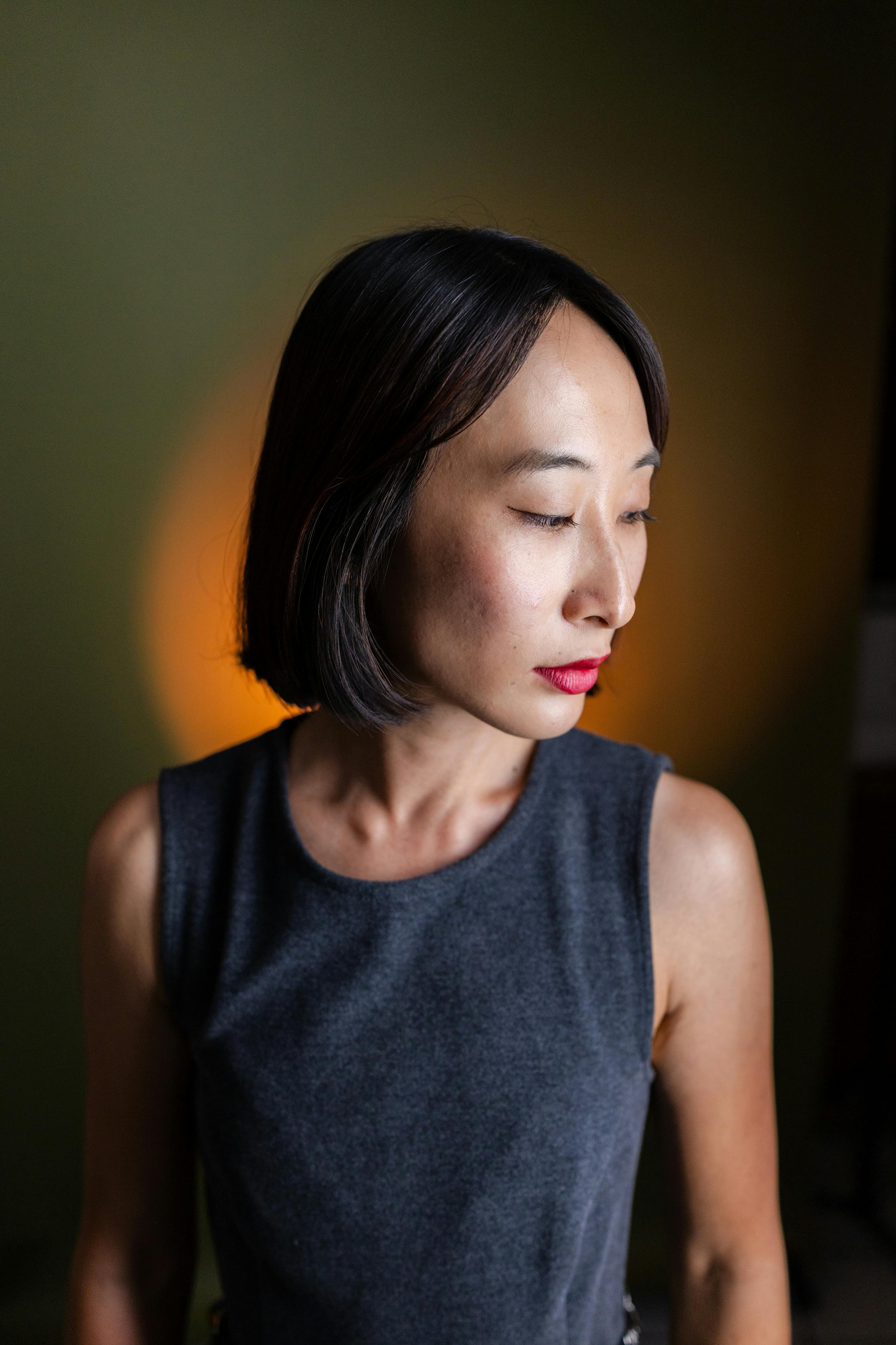 Contemplative portrait